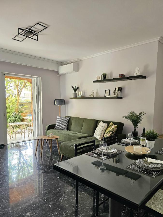 Modern Garden View Apt In Voula, Athens - Luxe מראה חיצוני תמונה